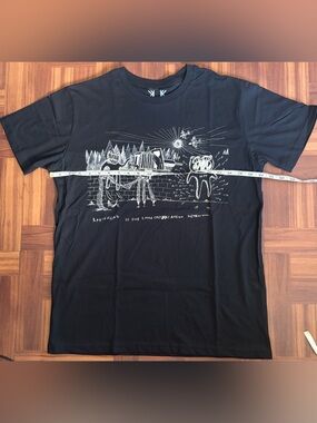 Radiohead Despot W.A.S.T.E. Black T-Shirt size Medium NWOT